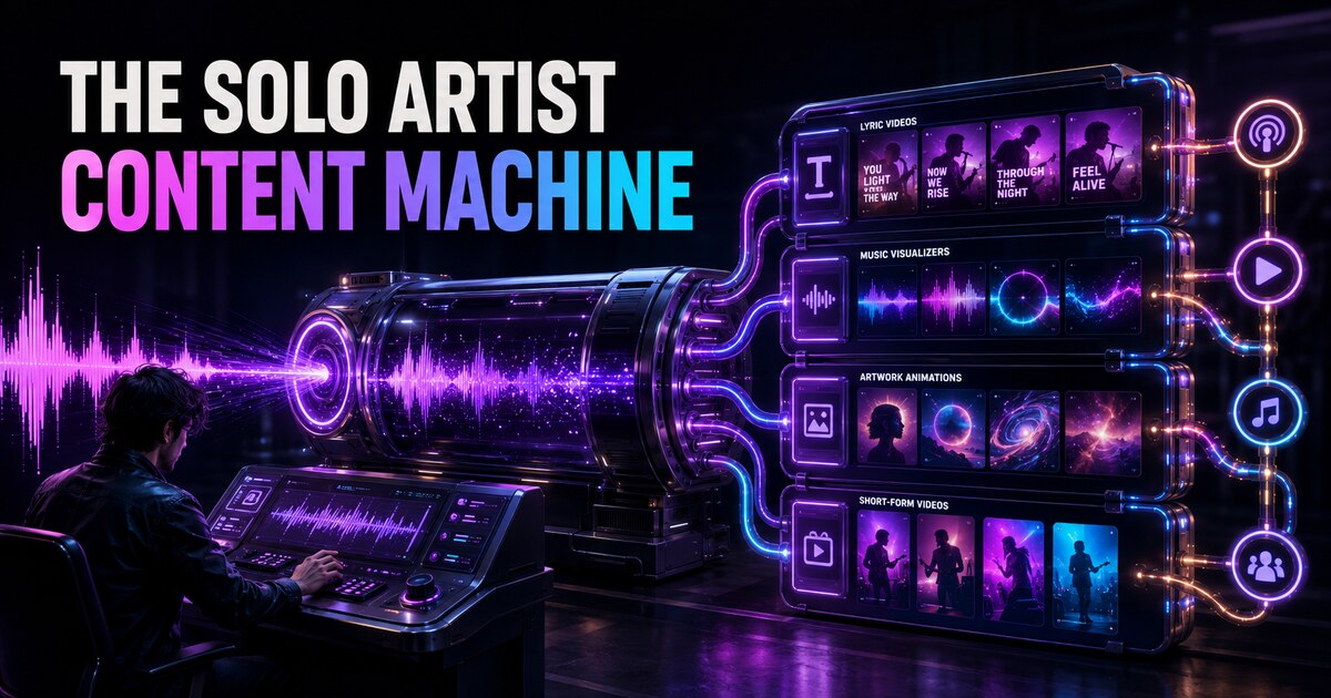 How to Build a Music Content Machine Like a Record Label — TrackPush