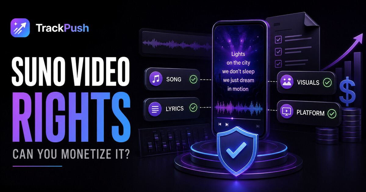Can You Monetize Suno Lyric Videos? Rights Checklist for Creators — TrackPush