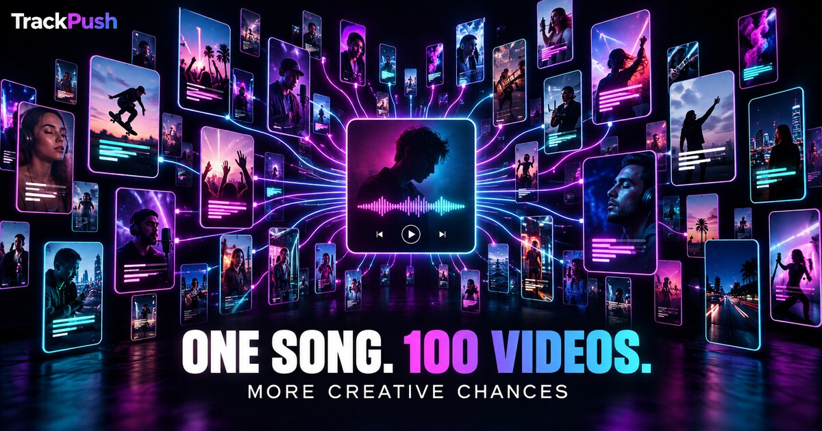 Why One Song Needs 100 Music Promo Videos — TrackPush
